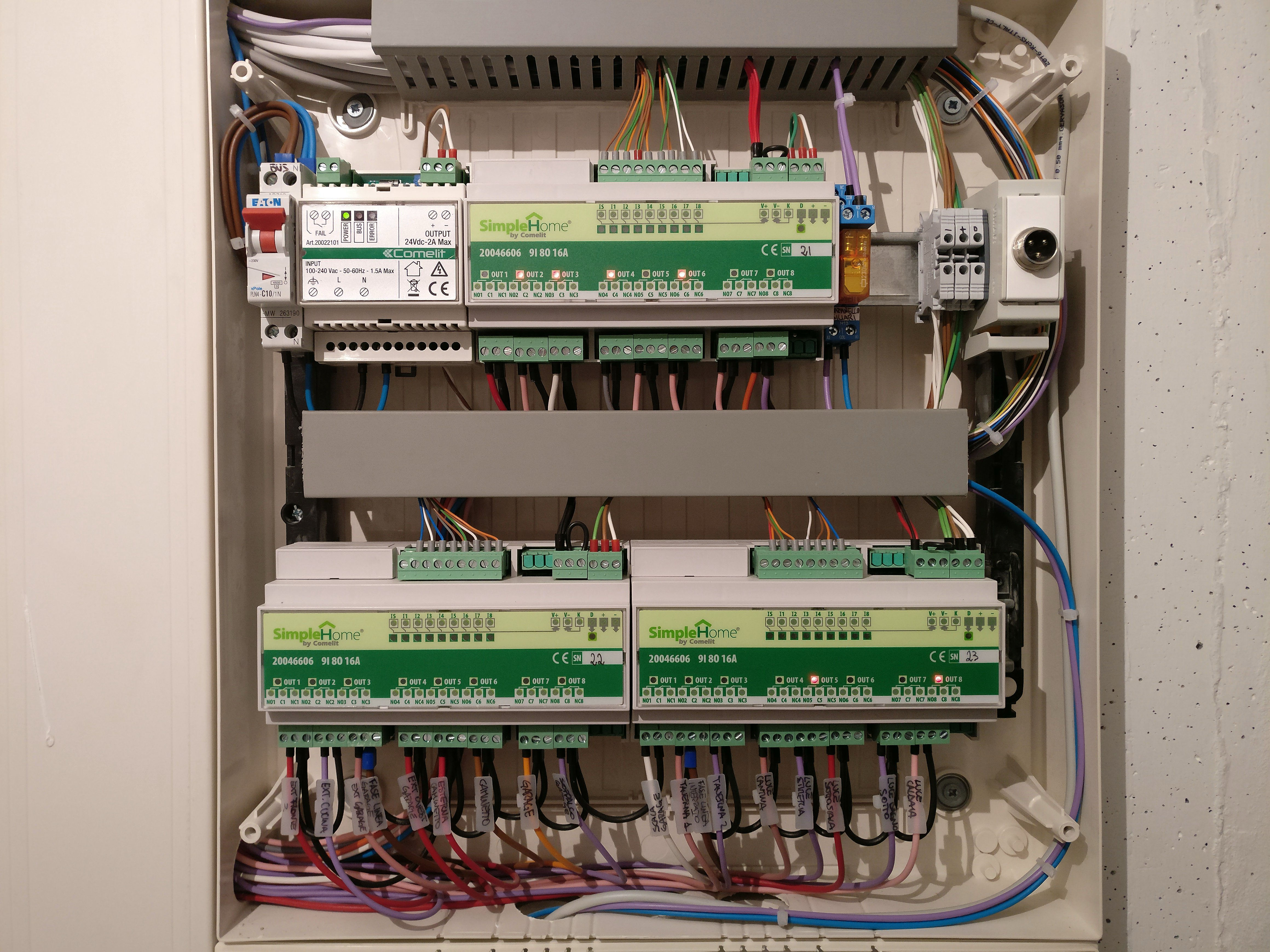 Domotica - Centralina controllo domotico