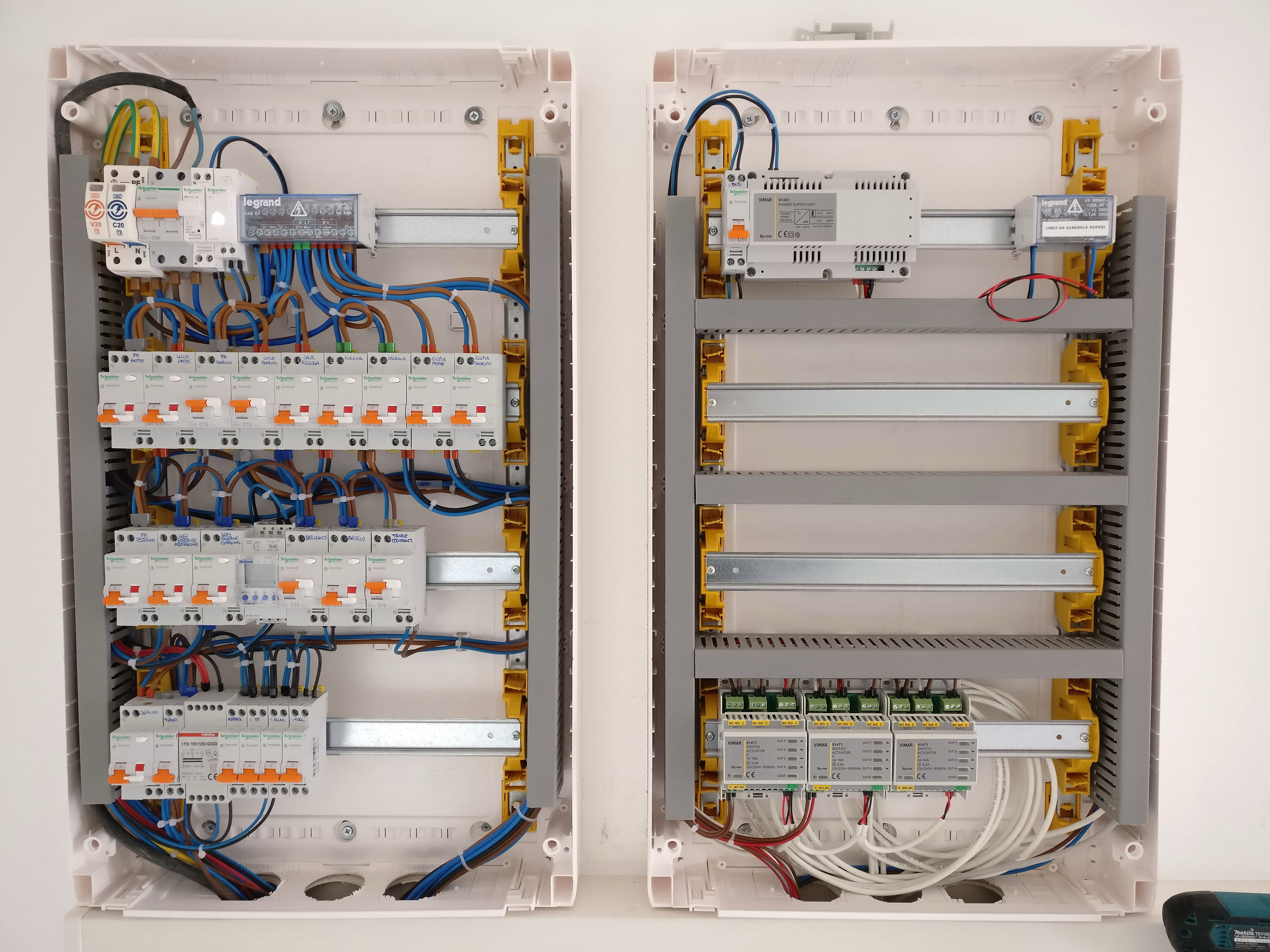 Automazione domestica - Moduli controllo luci