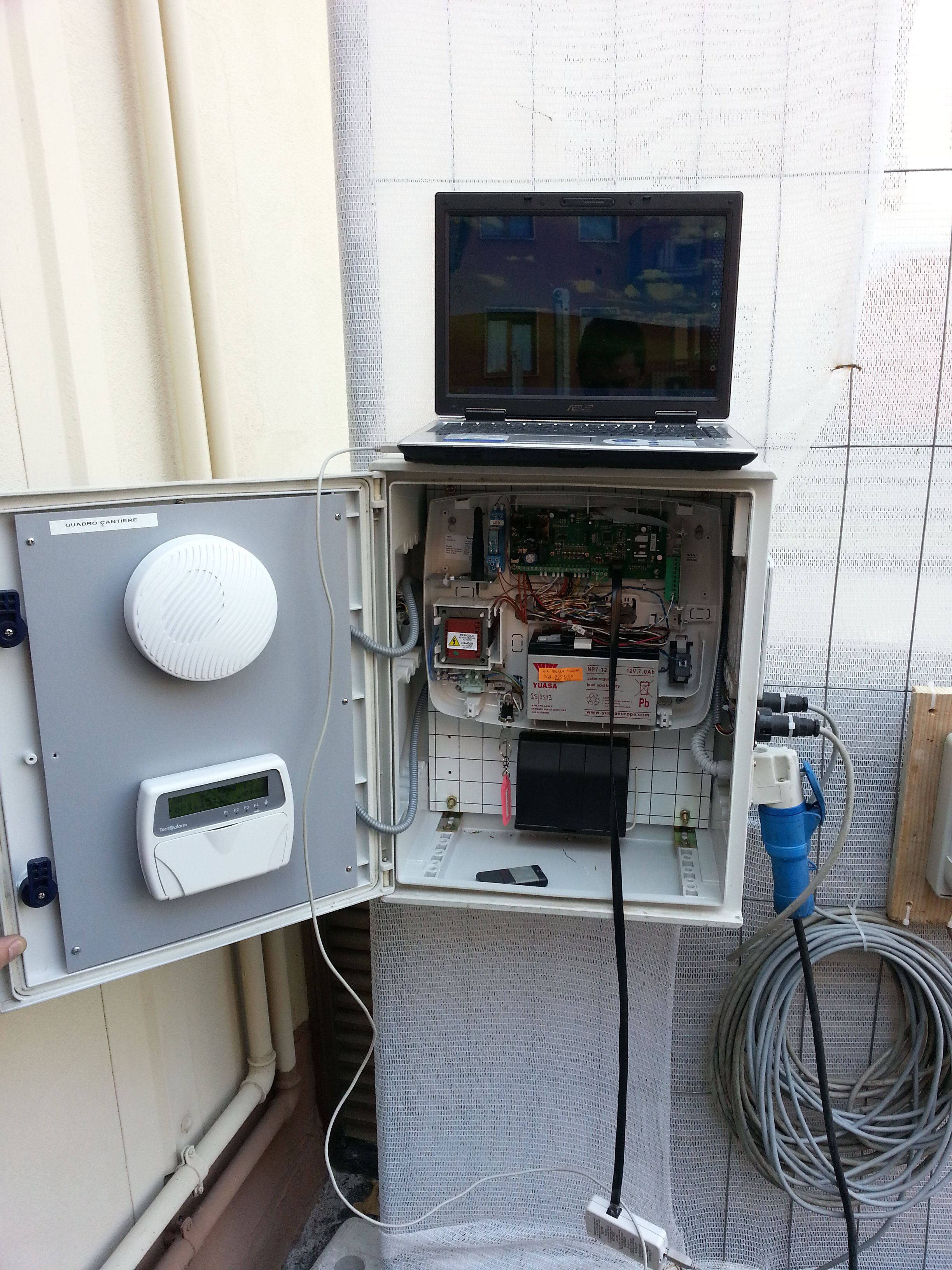 Sistema allarme Montebelluna - Installazione completa