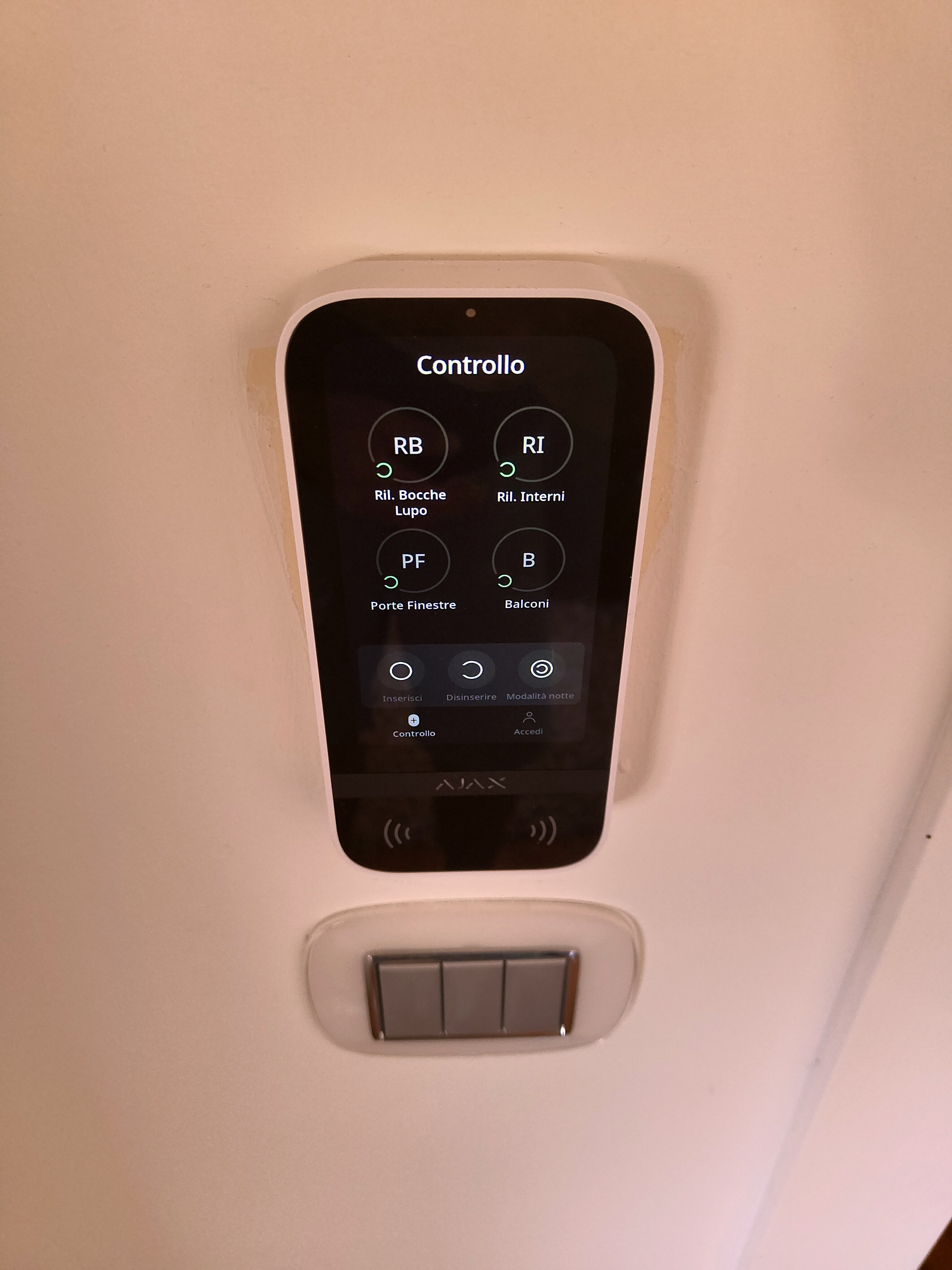 Allarme casa - Protezione 24/7