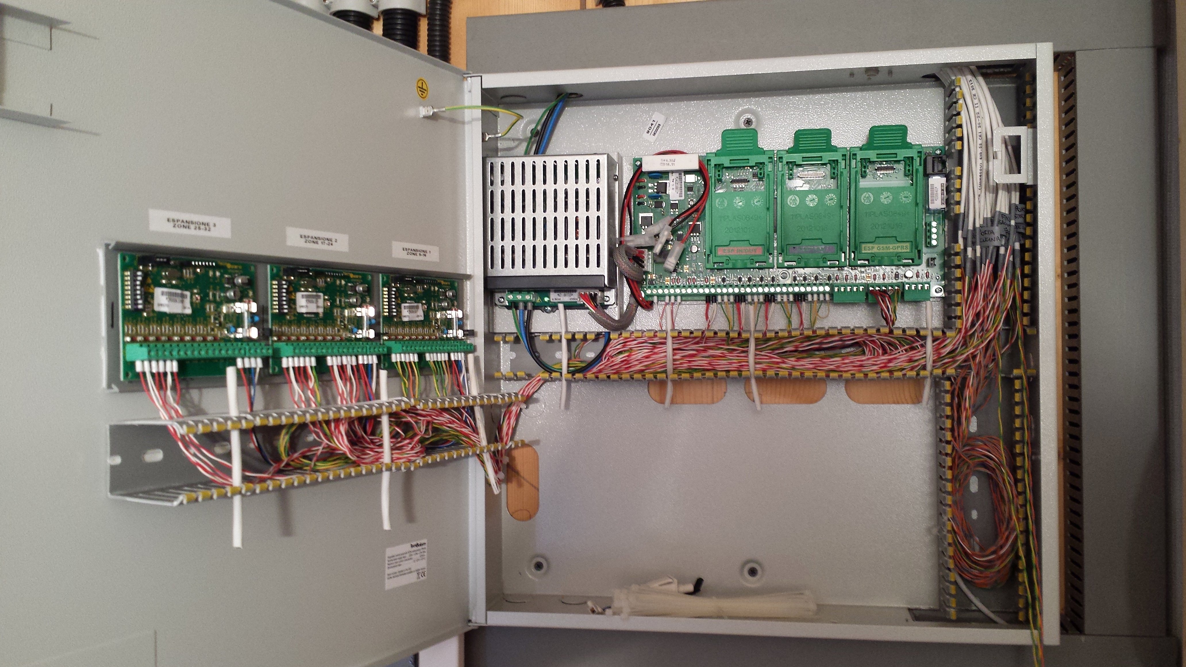 Impianto sicurezza - Sensori perimetrali